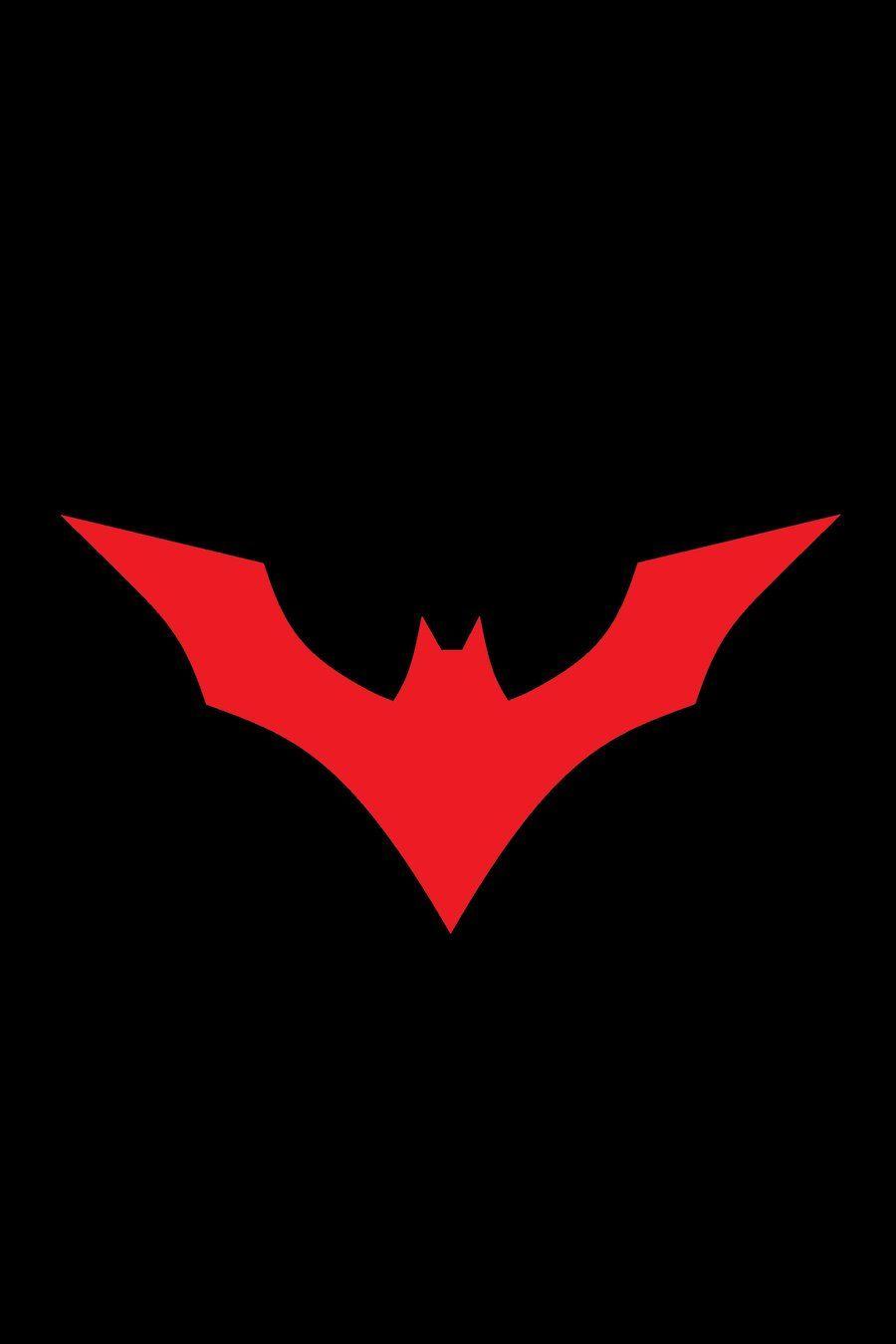 Batman Beyond Wallpaper For Iphone - Batman Beyond Logo Iphone , HD Wallpaper & Backgrounds