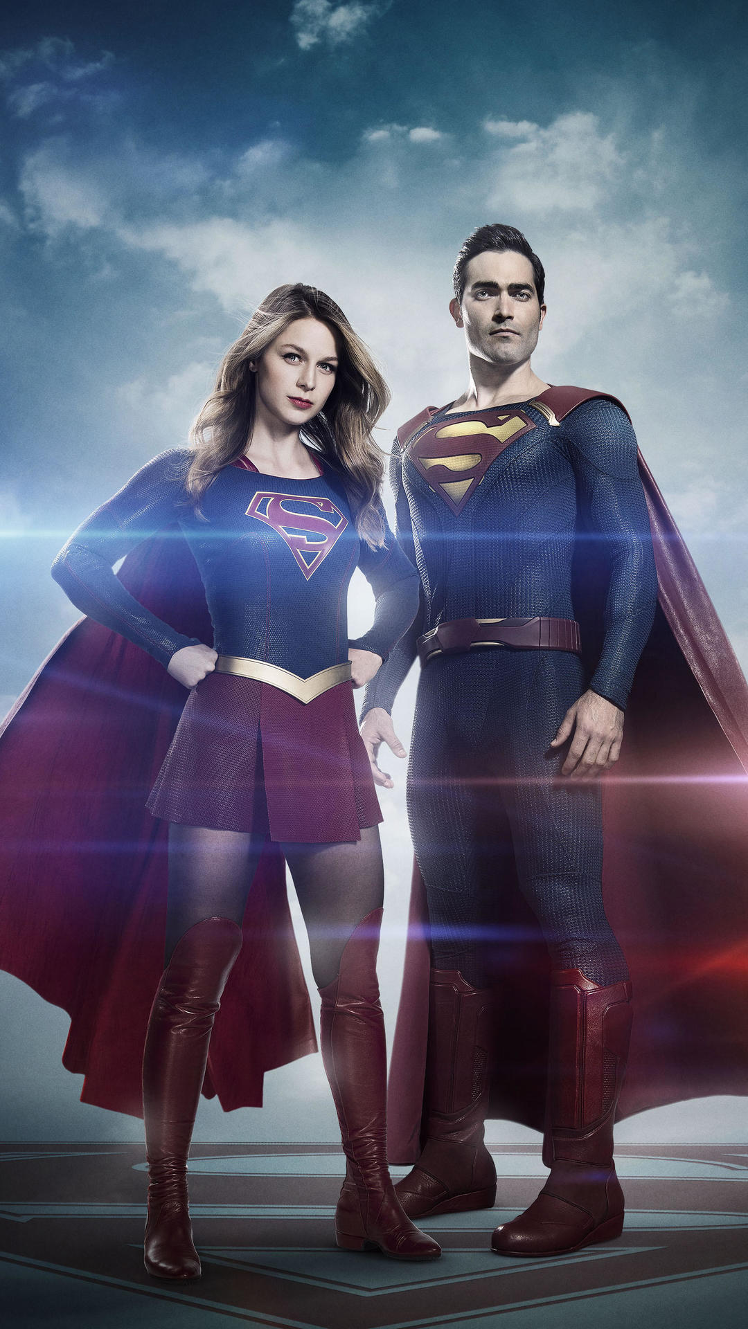 Supergirl Wallpapers Hd, Beautiful Wallpapers Hd, Images - Supergirl Season 2 Superman , HD Wallpaper & Backgrounds