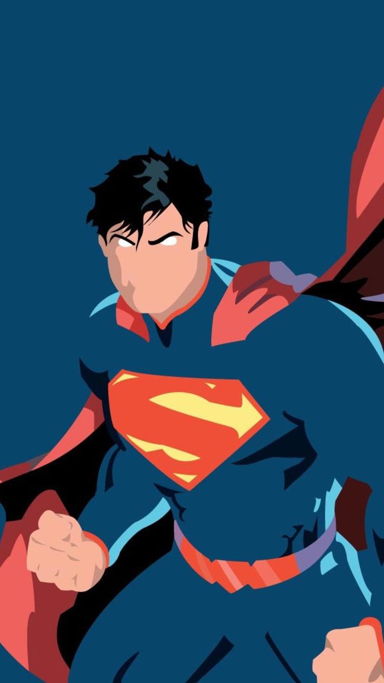 Superman Minimalism - Superman Wallpaper Android Hd , HD Wallpaper & Backgrounds
