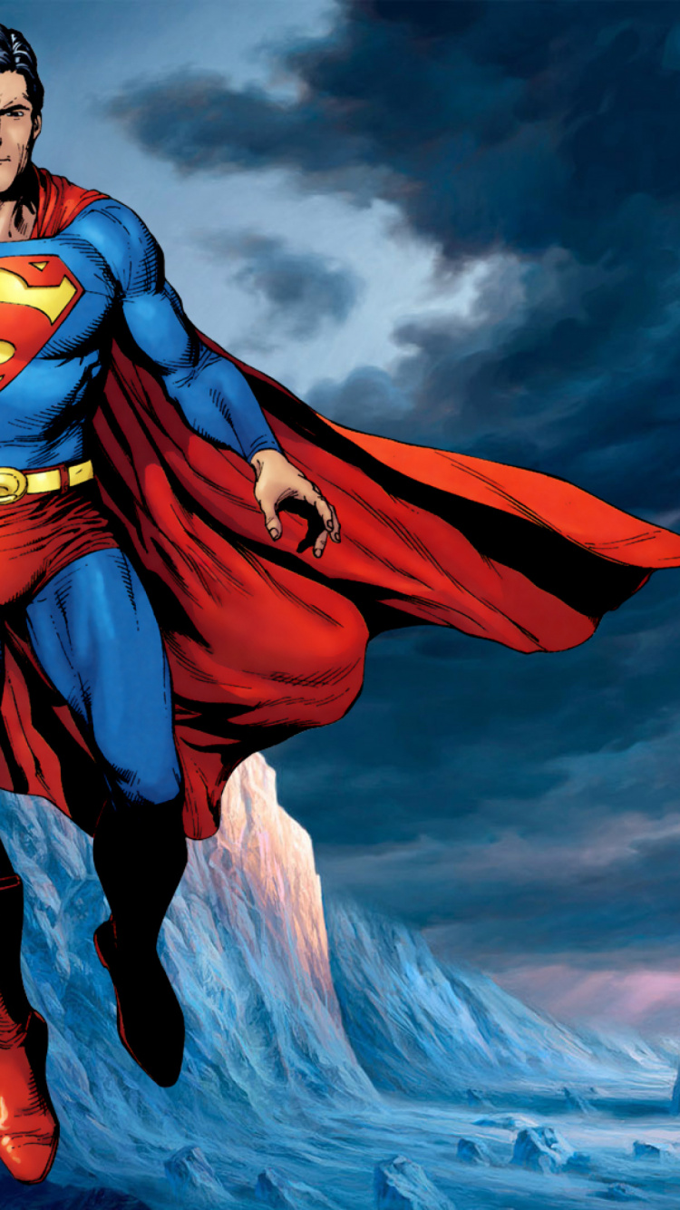 Comics, Anime, Superman, Batman, Sky Wallpaper For - Christopher Reeve Superman Comic , HD Wallpaper & Backgrounds