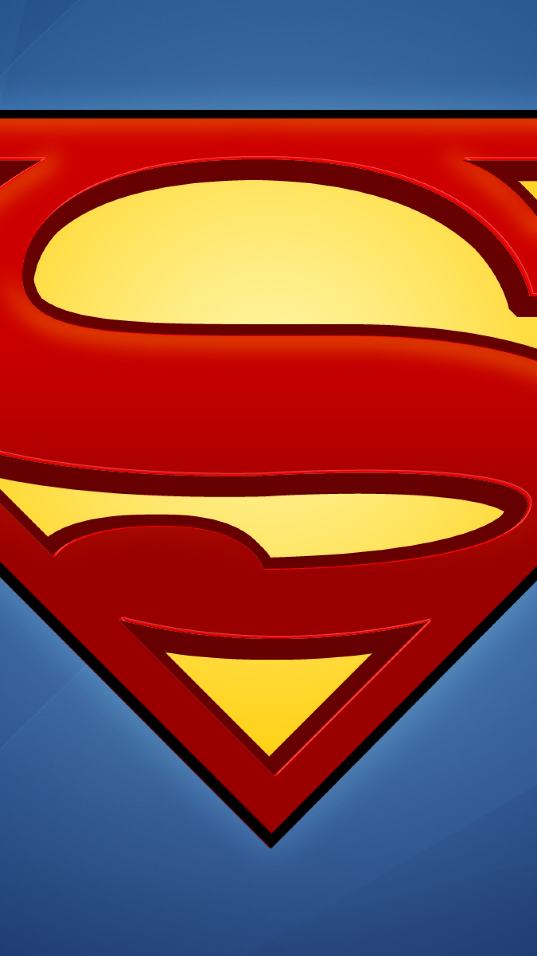 Superman Phone Wallpaper - Superman Logo Wallpaper Iphone Xr Superman , HD Wallpaper & Backgrounds