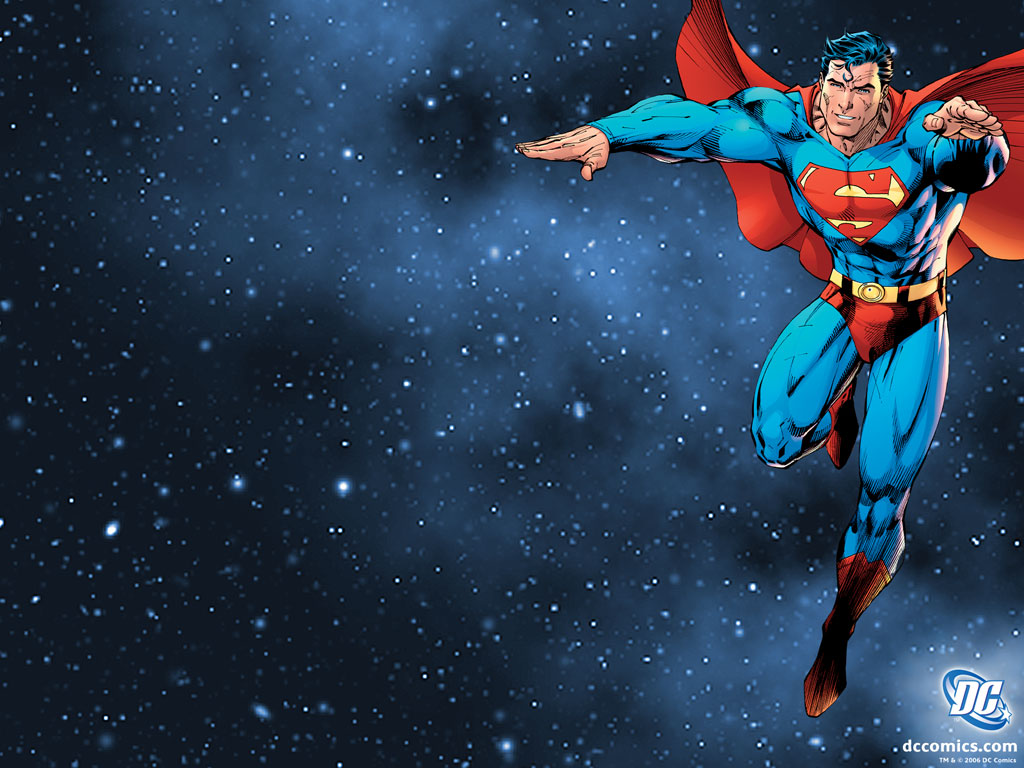 Superman Cartoon Wallpaper - Superman Comic , HD Wallpaper & Backgrounds