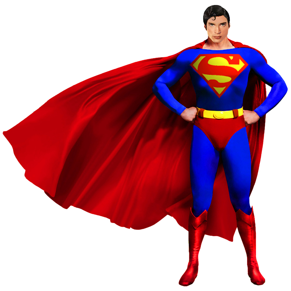 Clipart Info - Superman Cartoon Images Hd , HD Wallpaper & Backgrounds