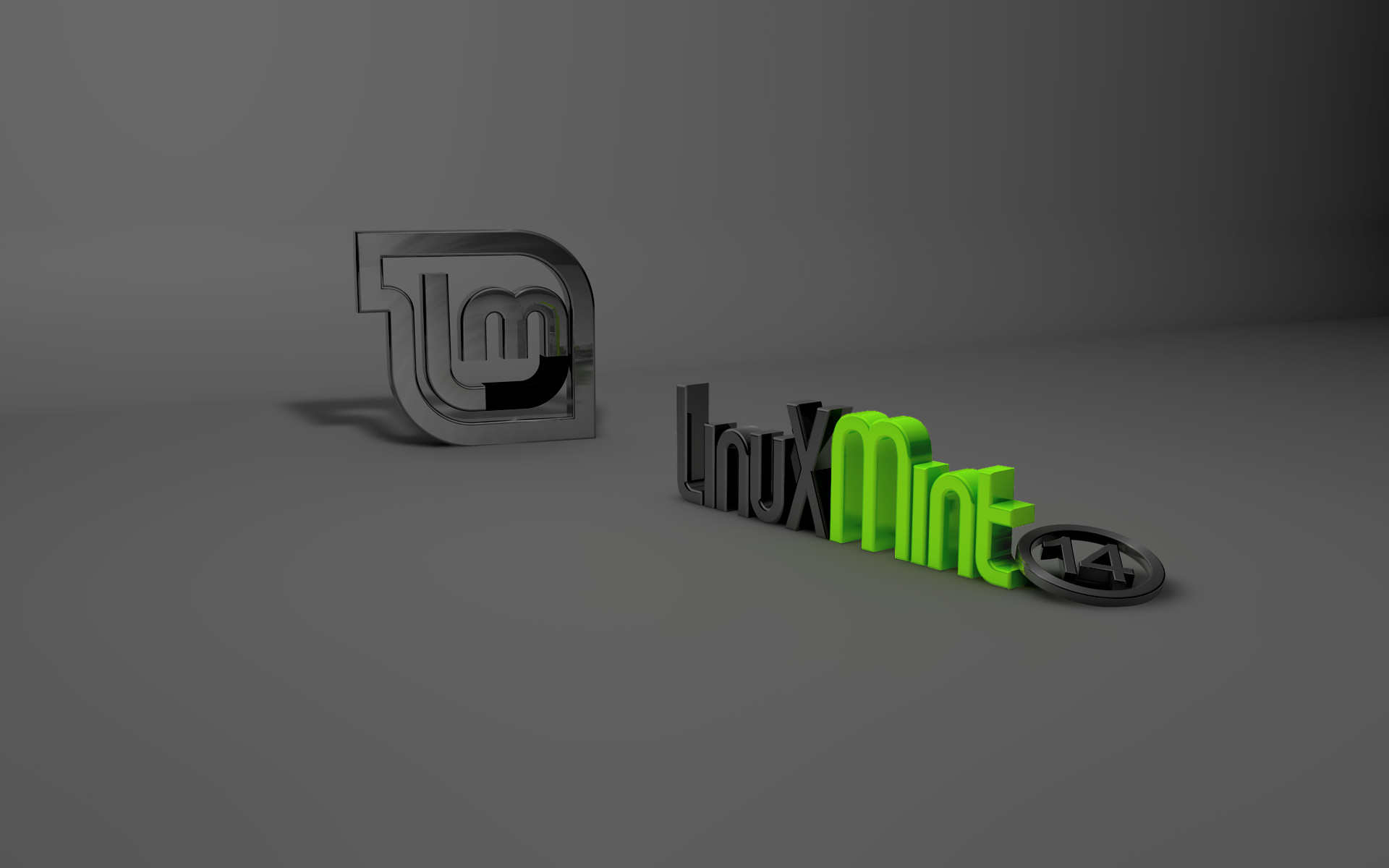 Linux Mint Wallpaper Hd - Linux Mint Wallpaper Logo , HD Wallpaper & Backgrounds