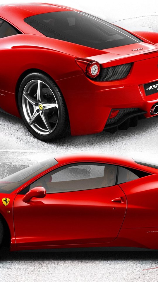 Android Hd - Ferrari 458 , HD Wallpaper & Backgrounds