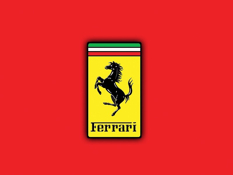 Ferrari Logo Wallpaper - Ferrari Red Color Pantone , HD Wallpaper & Backgrounds
