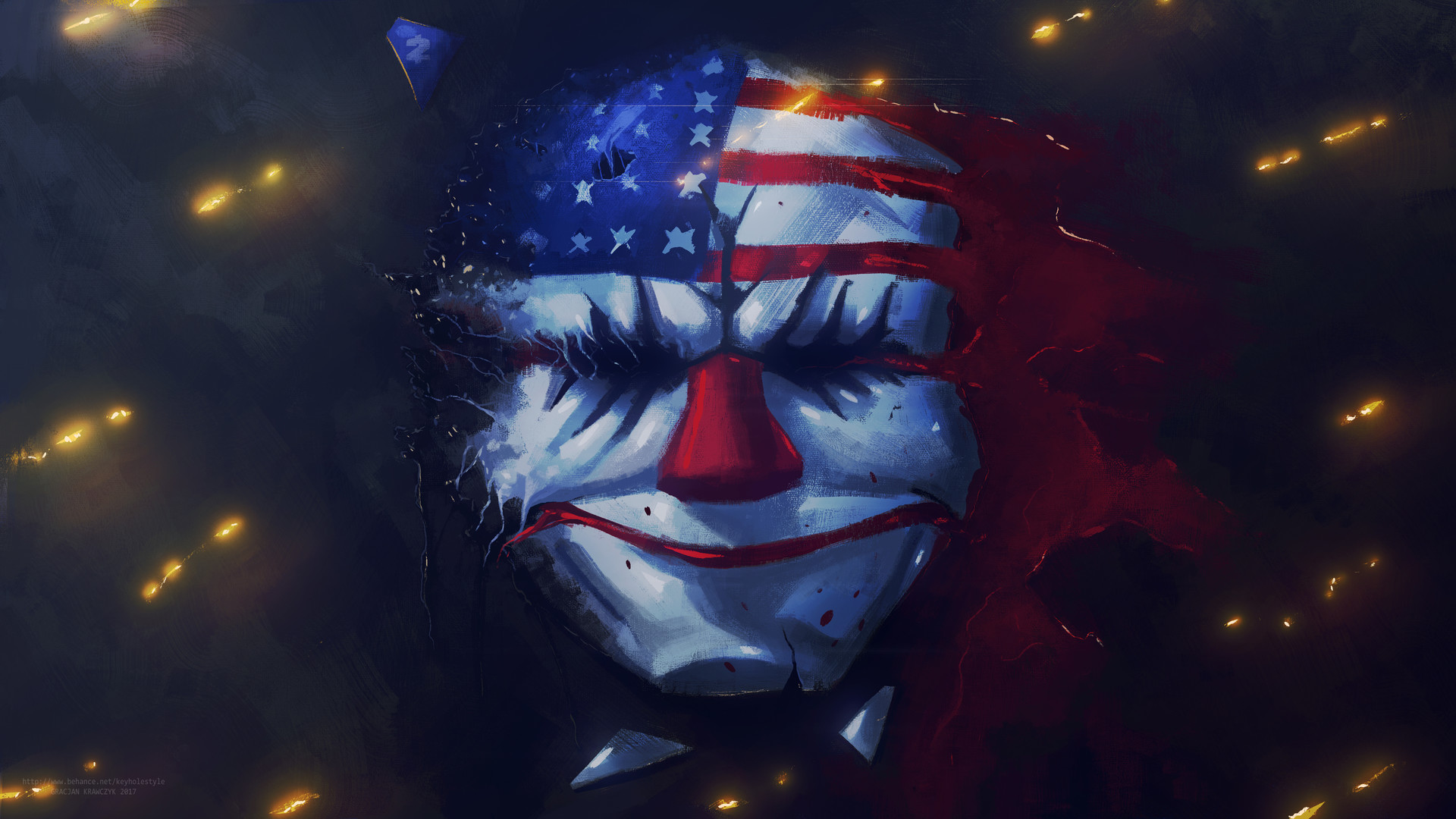 Payday 2 Fan Art , HD Wallpaper & Backgrounds