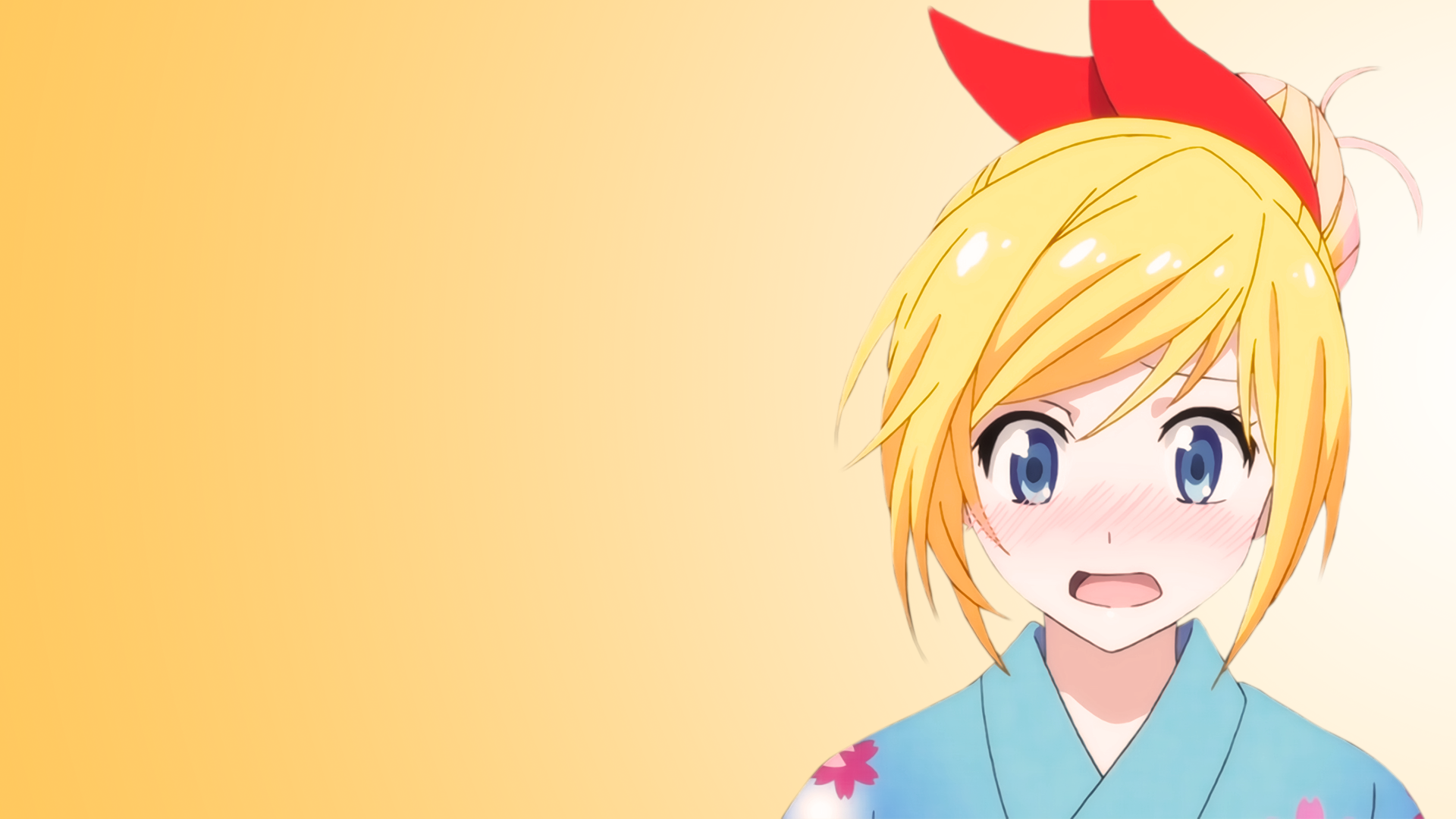 My First Time Making A Wallpaper, Any Tips [1920x1080] - Nisekoi Wallpaper Hd Pc , HD Wallpaper & Backgrounds