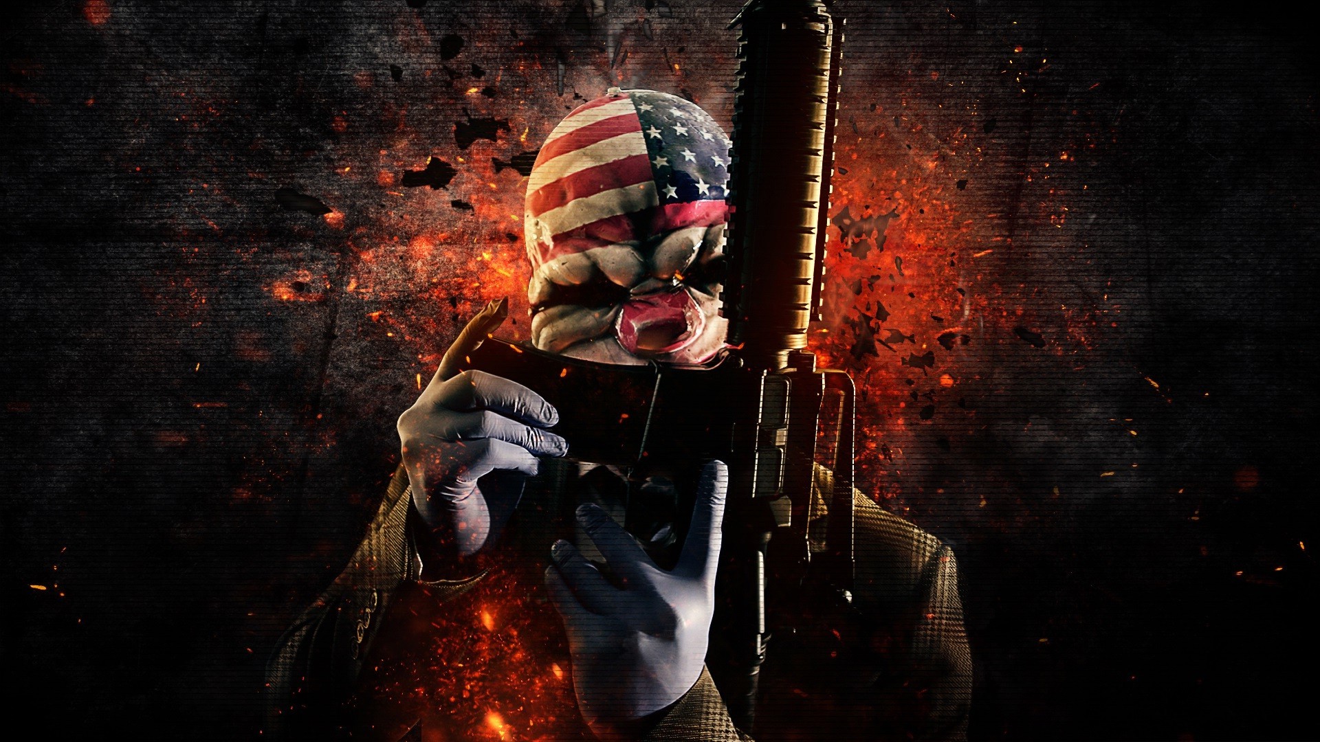 Payday 2 Hd Wallpaper - Payday Background , HD Wallpaper & Backgrounds