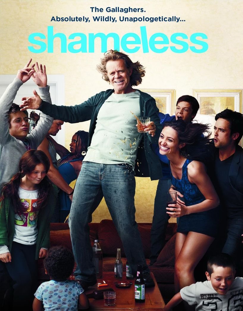 Xxw Artwork Shameless Poster Frank Gallagher/fiona - Shameless Us Season 1 Cover , HD Wallpaper & Backgrounds