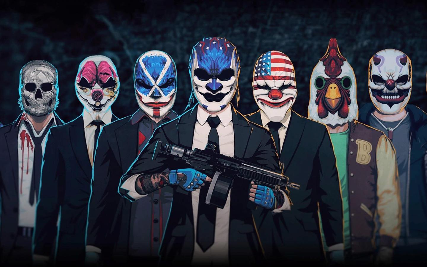 Payday 2 Ps4 Theme , HD Wallpaper & Backgrounds