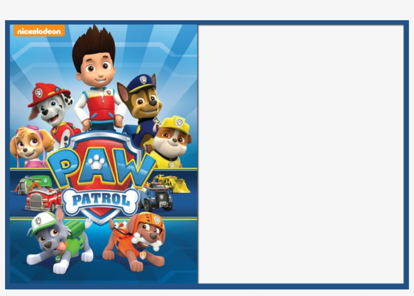 Paw Patrol Wallpaper Source - Free Customizable Paw Patrol Invitations , HD Wallpaper & Backgrounds