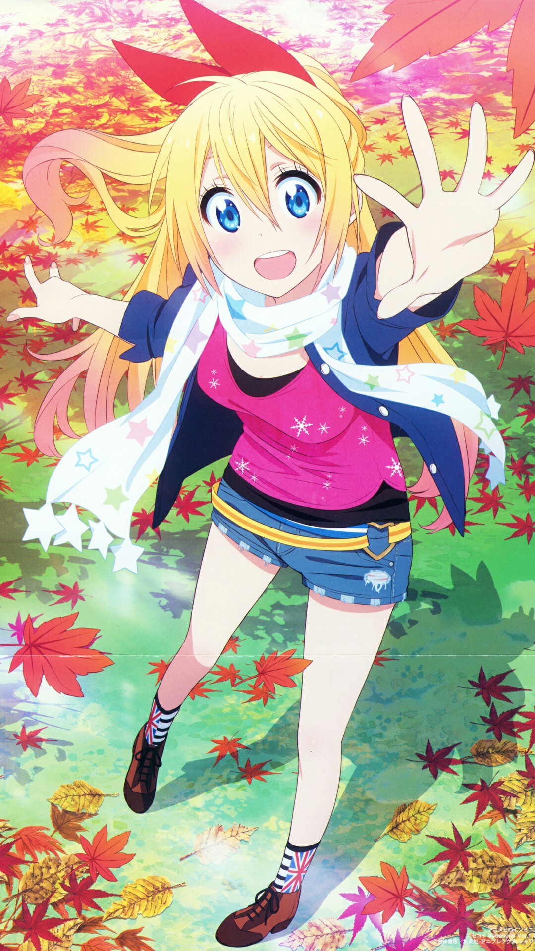 Nisekoi Chitoge Kirisaki Lenovo K 1080×1920 Wallpaper - Anime Quotes Kirisaki Chitoge , HD Wallpaper & Backgrounds