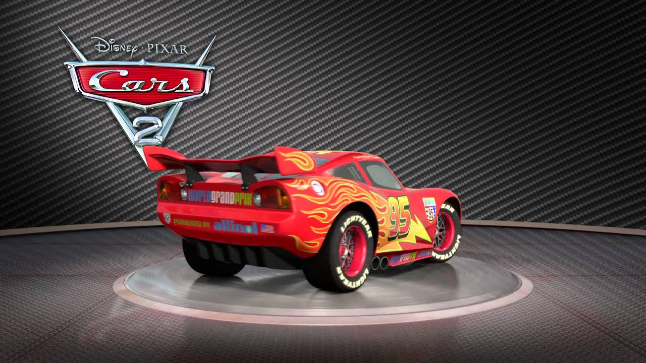 Turntable Lightning Mcqueen - Lightning Mcqueen Cars 2 , HD Wallpaper & Backgrounds