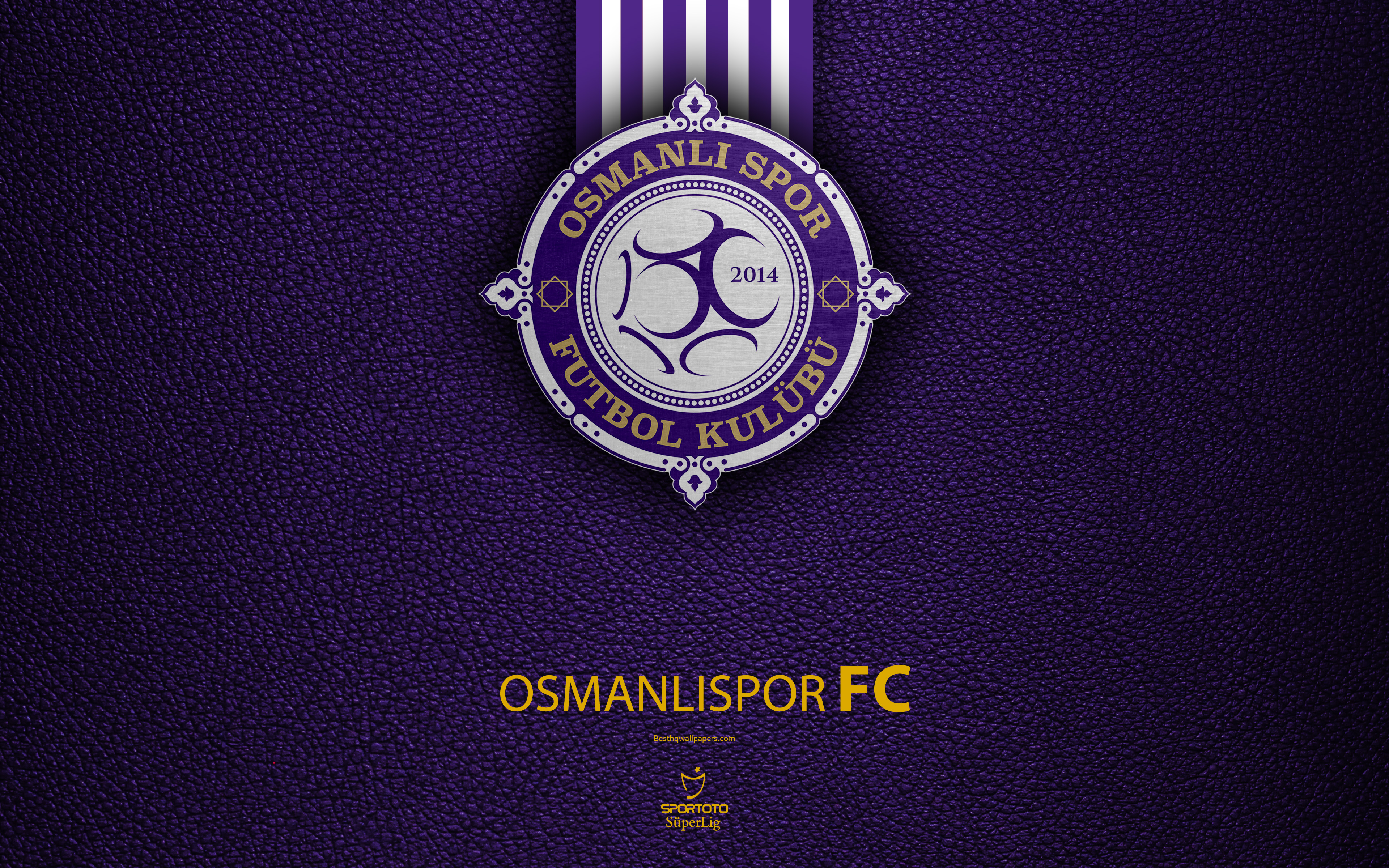 Osmanlispor Fc, 4k, Turkish Football Club, Leather - Orlando City Fc , HD Wallpaper & Backgrounds