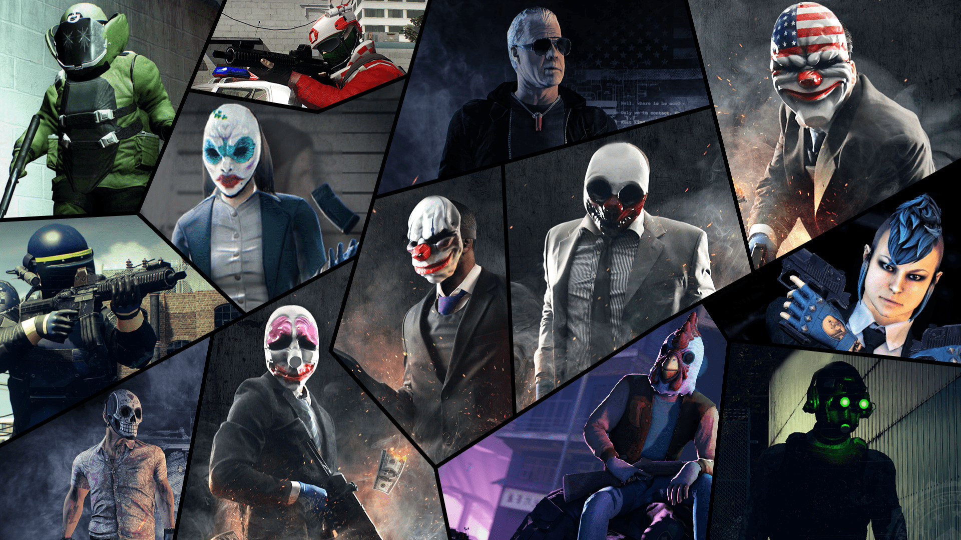 Payday - Payday 2 , HD Wallpaper & Backgrounds