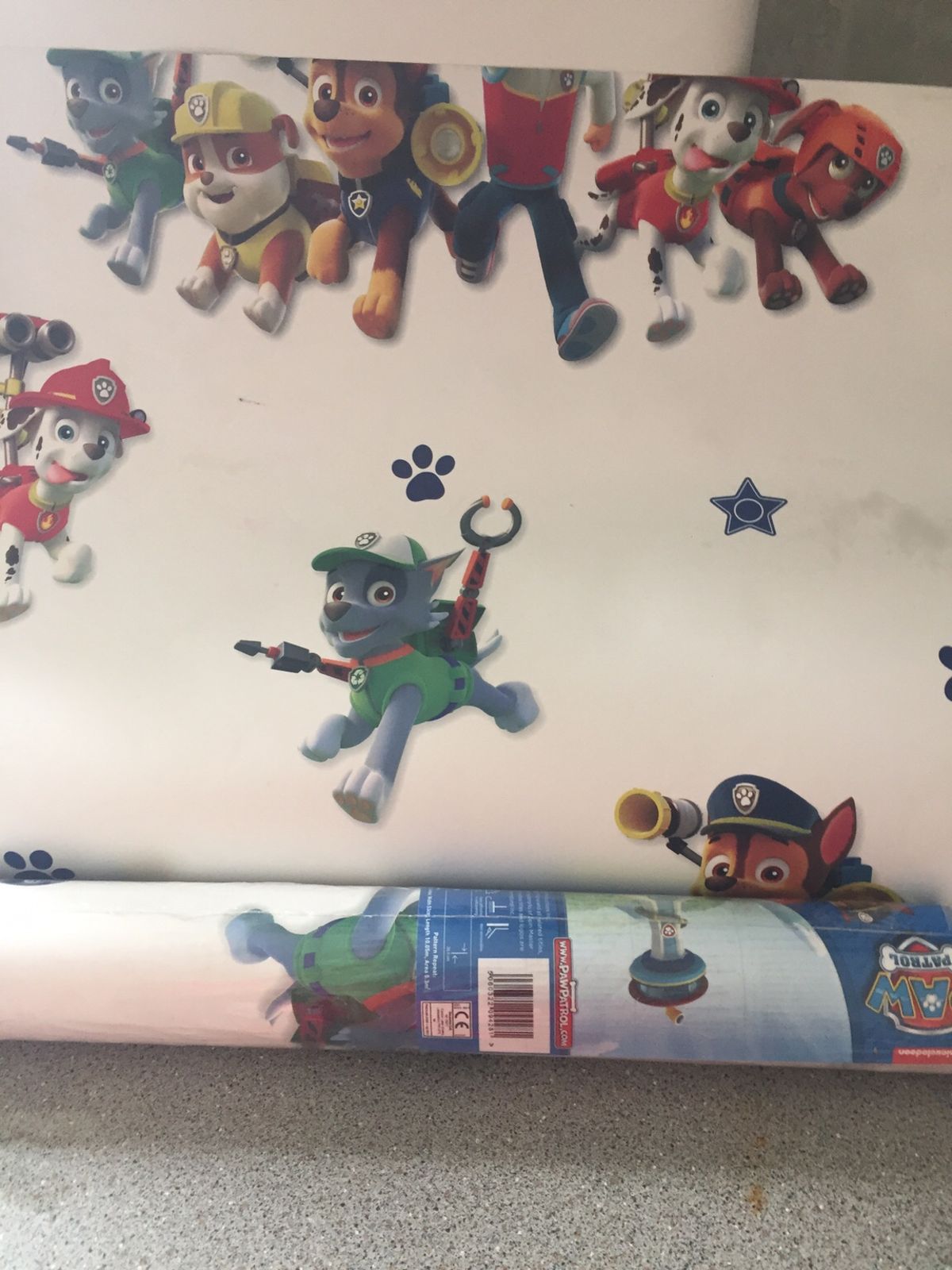 Roll And A Half Roll Of Paw Patrol Wallpaper - Paw Patrol , HD Wallpaper & Backgrounds