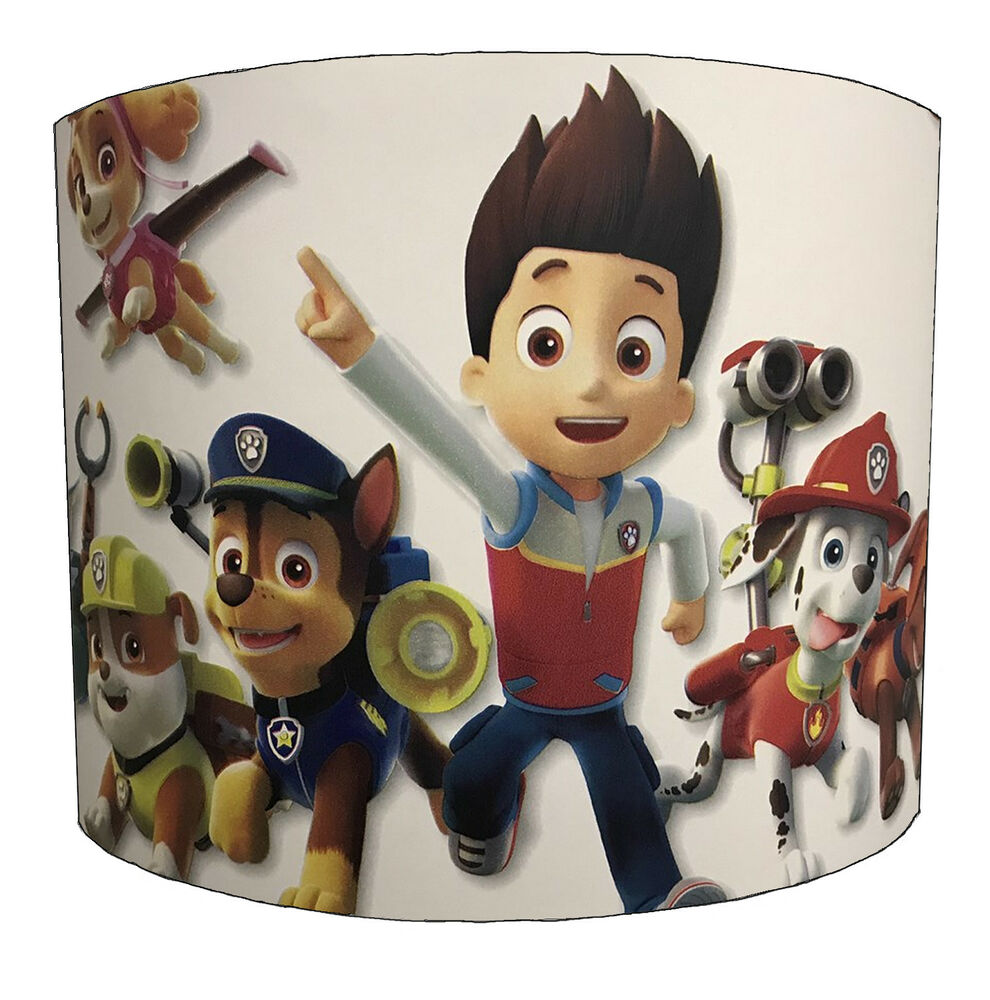 Details About Paw Patrol Lampshades Ideal To Match - Paw Patrol Invitations Diy , HD Wallpaper & Backgrounds