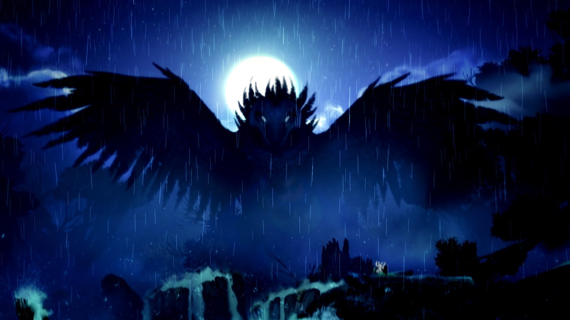 Backgrounds Ori And The Blind Forest Game - Darkness , HD Wallpaper & Backgrounds