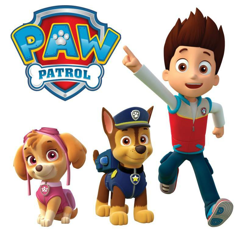 Home Design Paw Patrol Wall Decals Paw Patrol Wallpaper - Paw Patrol Ryder Skye , HD Wallpaper & Backgrounds