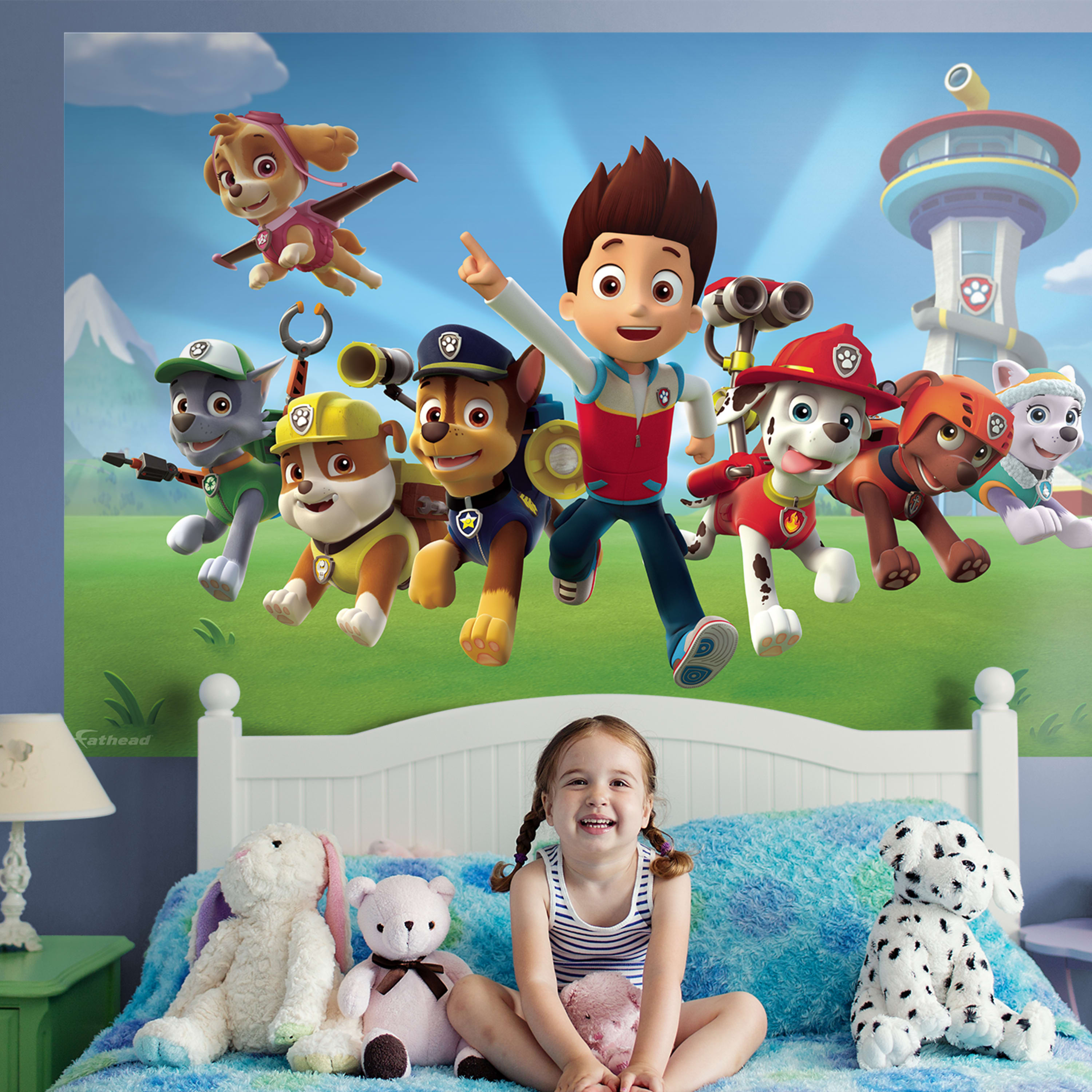 Fathead Wall Mural Paw Patrol - My Little Pony Movie Wall Stickers , HD Wallpaper & Backgrounds