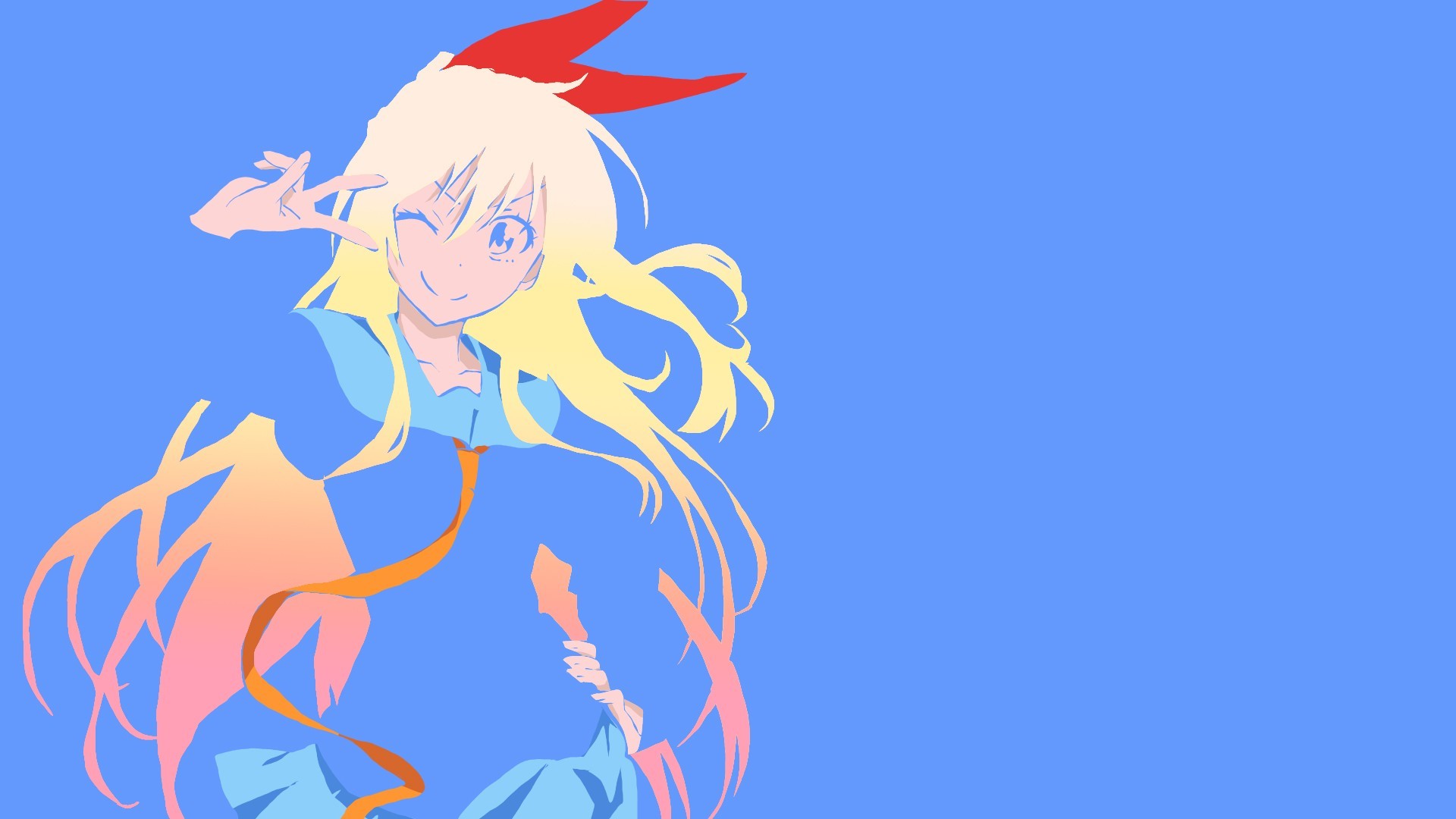 Nisekoi, Anime, Anime Girls, Kirisaki Chitoge Wallpapers - Background Anime Chitoge , HD Wallpaper & Backgrounds