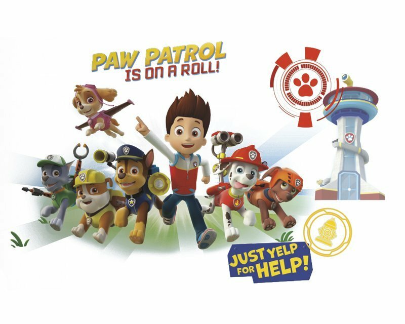 Paw Patrol Wall Decals Walmart Canada - Transparent Background Paw Patrol Png , HD Wallpaper & Backgrounds