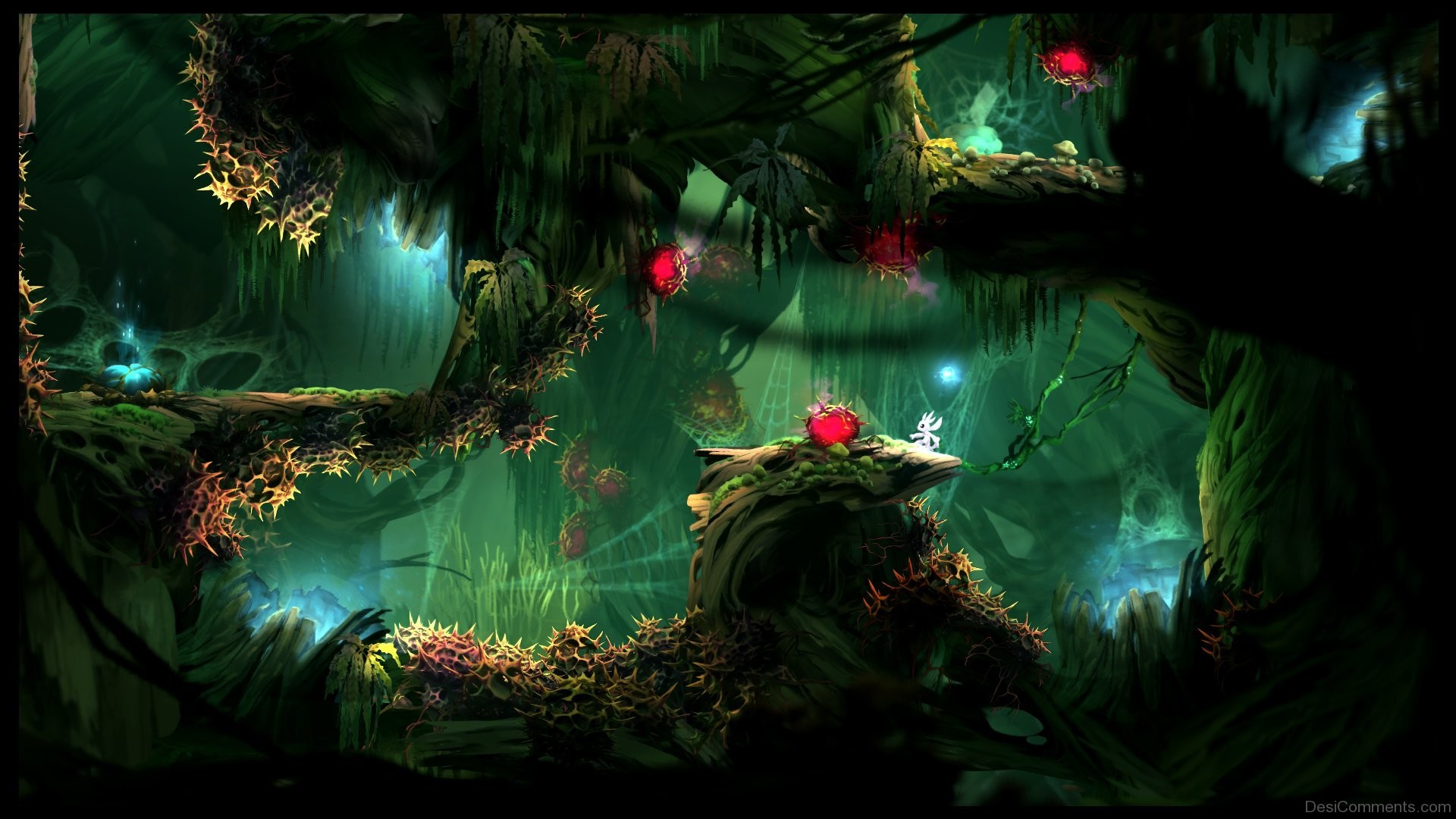 Video Game - Ori And The Blind Forest Visuals , HD Wallpaper & Backgrounds