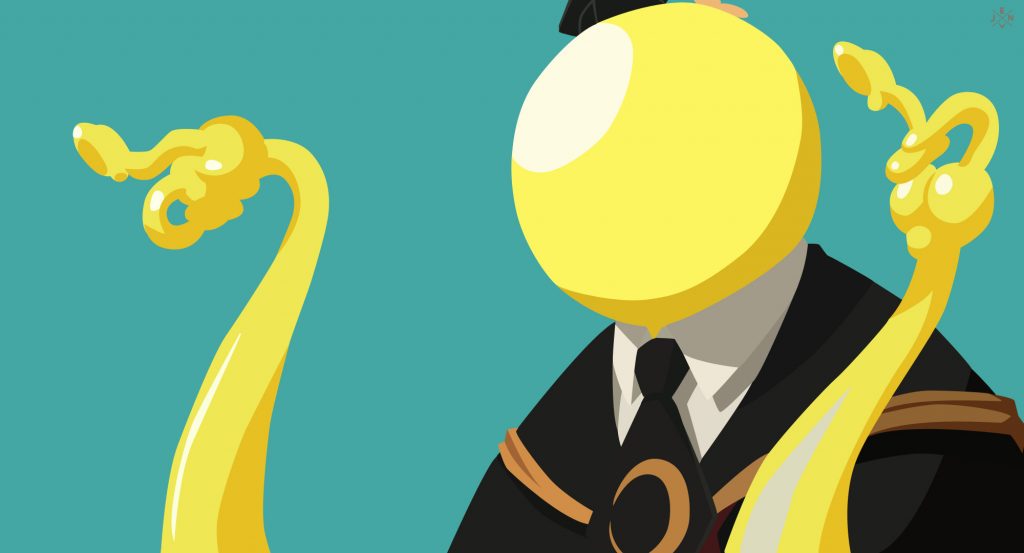Koro sensei white face