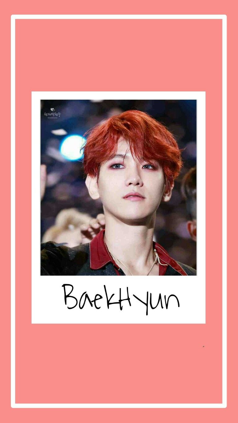 Baekhyun - Baekhyun Exo Red Hair , HD Wallpaper & Backgrounds