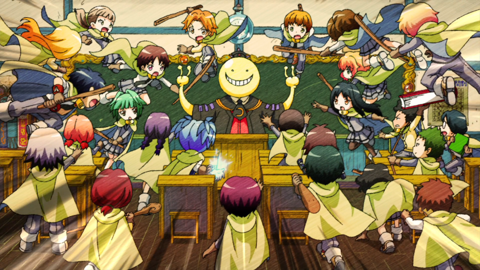 You Wouldn't Think So At First, But This Is Actually - Assassination Classroom Koro Sensei Quest , HD Wallpaper & Backgrounds