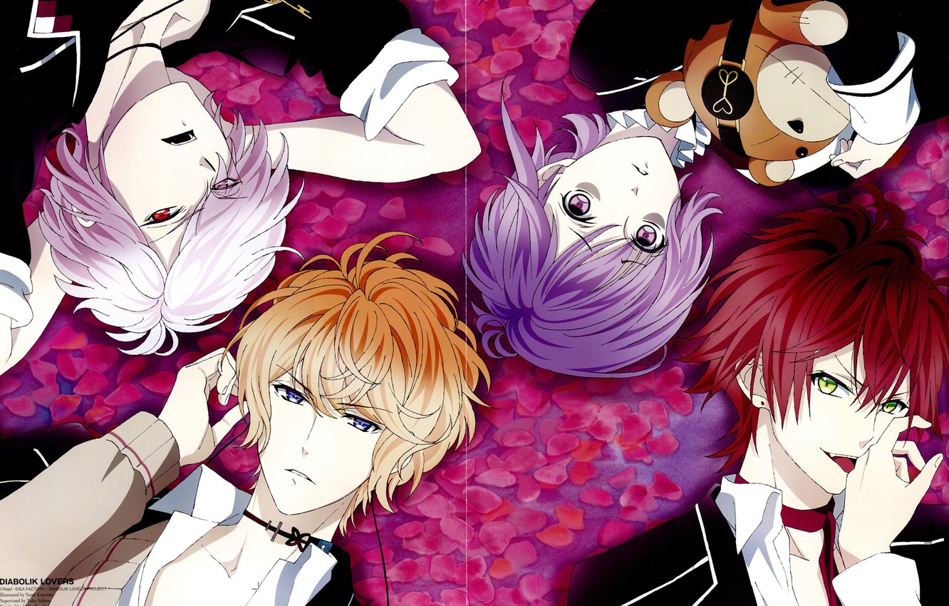 Photo Wallpaper Vampire, Brothers, Diabolik Lovers, - Diabolik Lovers Ayato X Kanato , HD Wallpaper & Backgrounds