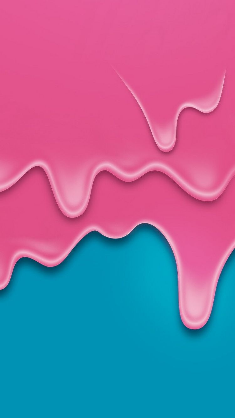 Different Slime Wallpaper - Pink Blue Wallpaper Iphone , HD Wallpaper & Backgrounds