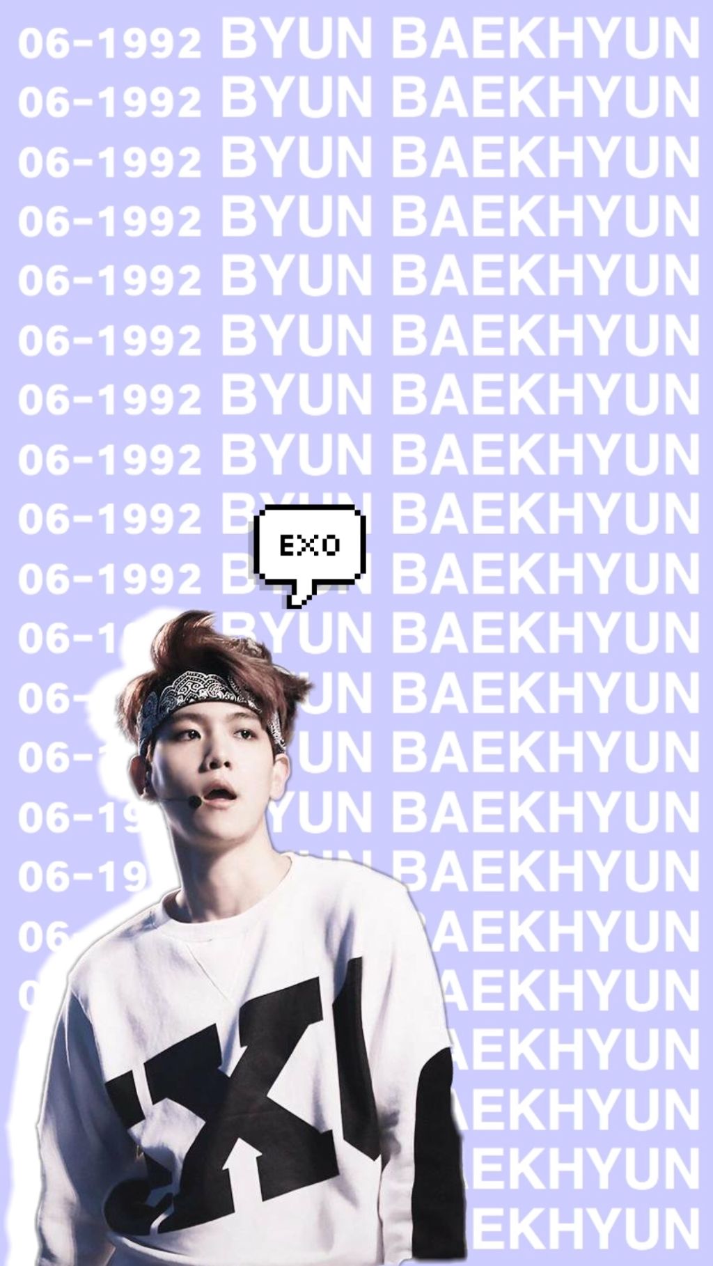 #freetoedit #exo #baekhyun #wallpaper #background #art - Baekhyun Hd Wallpaper Phone , HD Wallpaper & Backgrounds