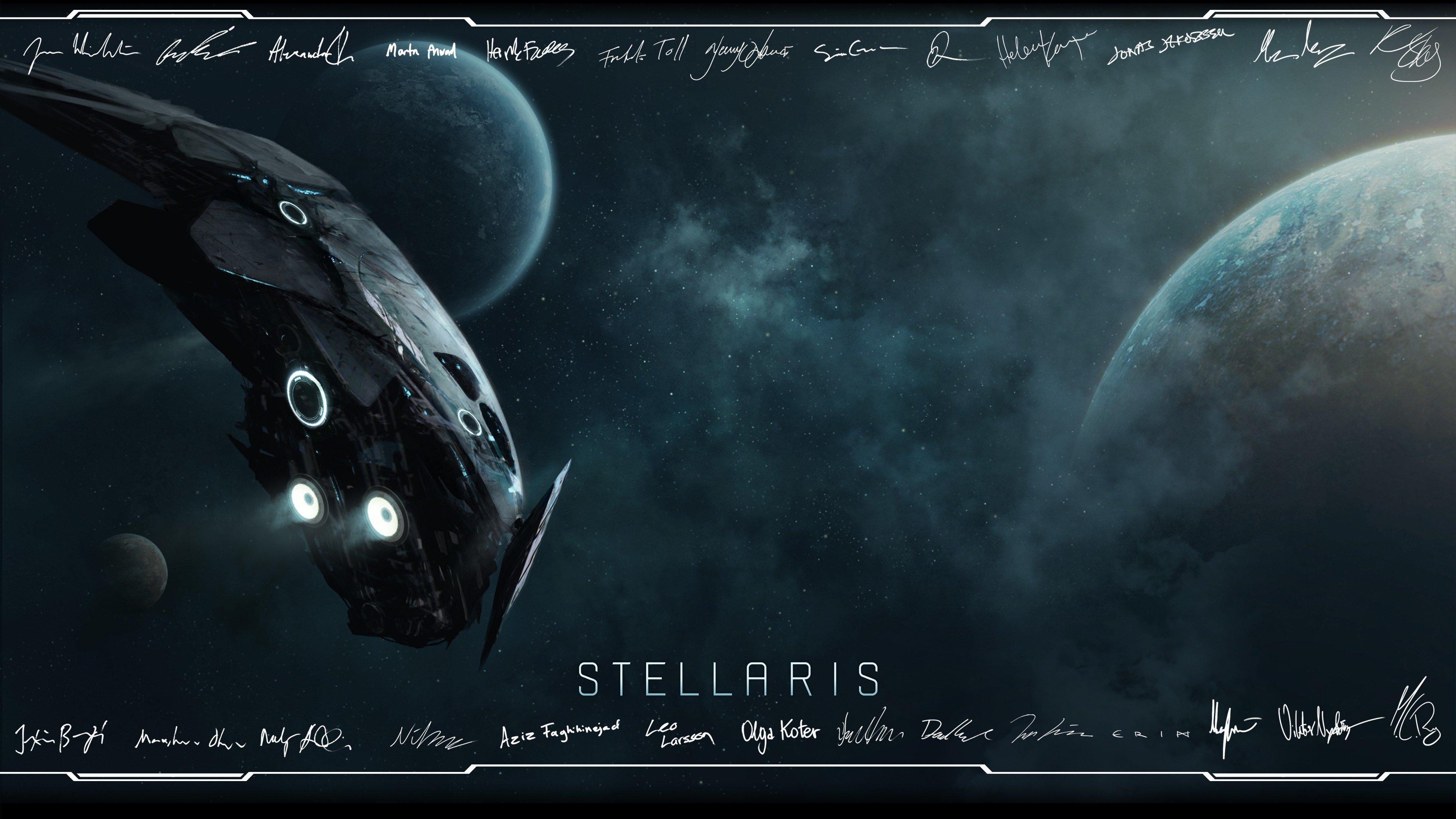 Stellaris - Stellaris Galaxy Edition Signed , HD Wallpaper & Backgrounds