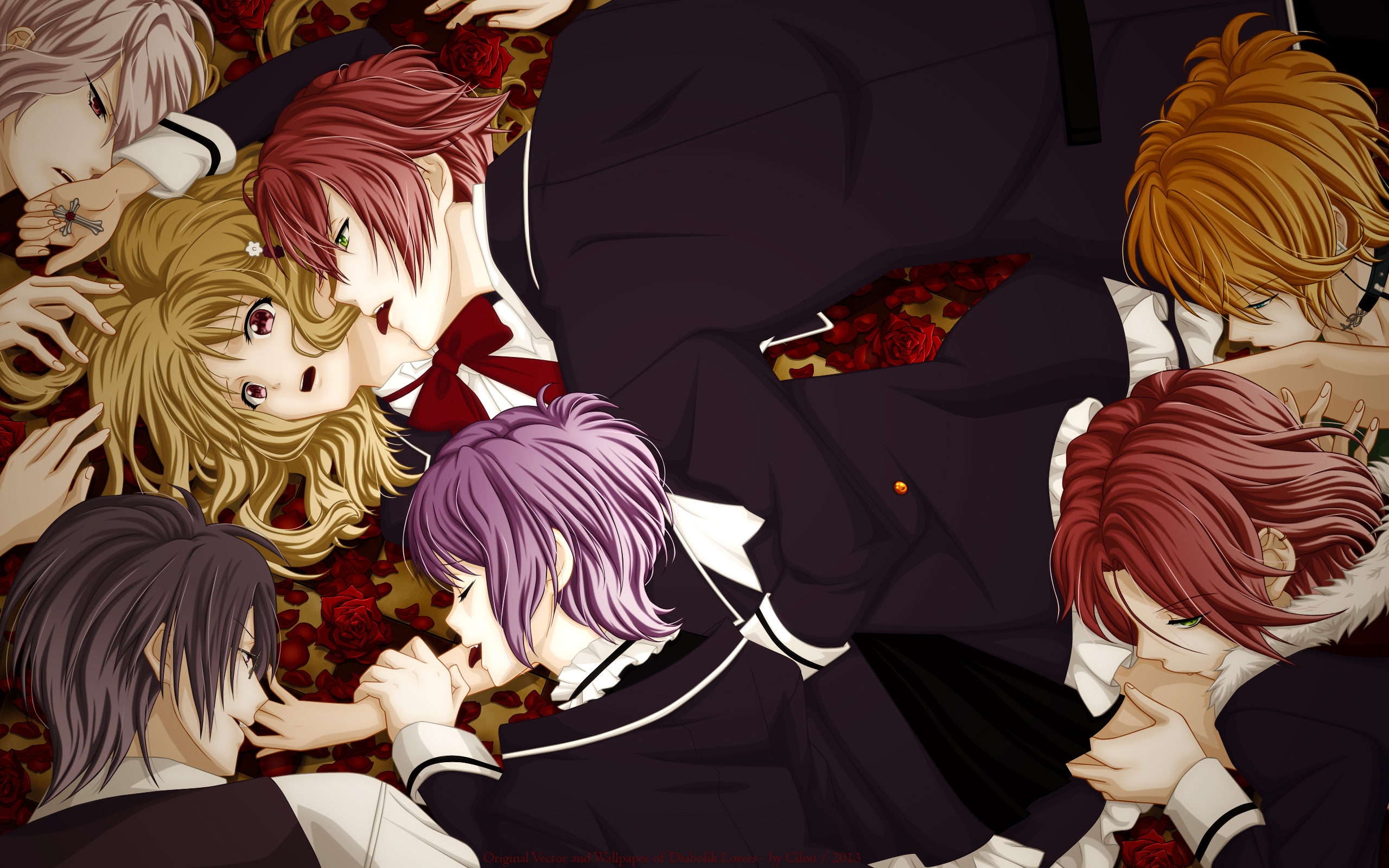 Diabolik Lovers Wallpaper - Diabolik Lovers Wallpaper Hd , HD Wallpaper & Backgrounds