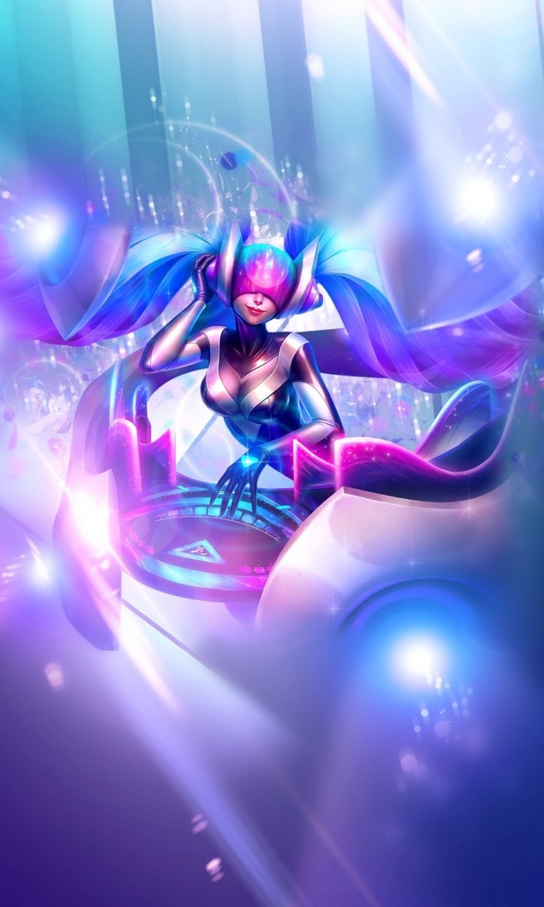 Dj Sona League Of Legends Electro - Dj Sona , HD Wallpaper & Backgrounds