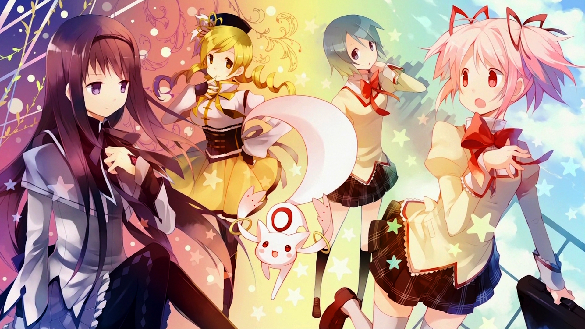 Mahou Shoujo Madoka☆magica - Madoka Magica Hd , HD Wallpaper & Backgrounds