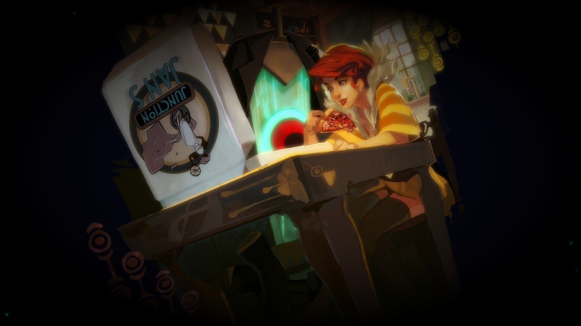 Free Transistor High Quality Wallpaper Id - Transistor Pizza , HD Wallpaper & Backgrounds