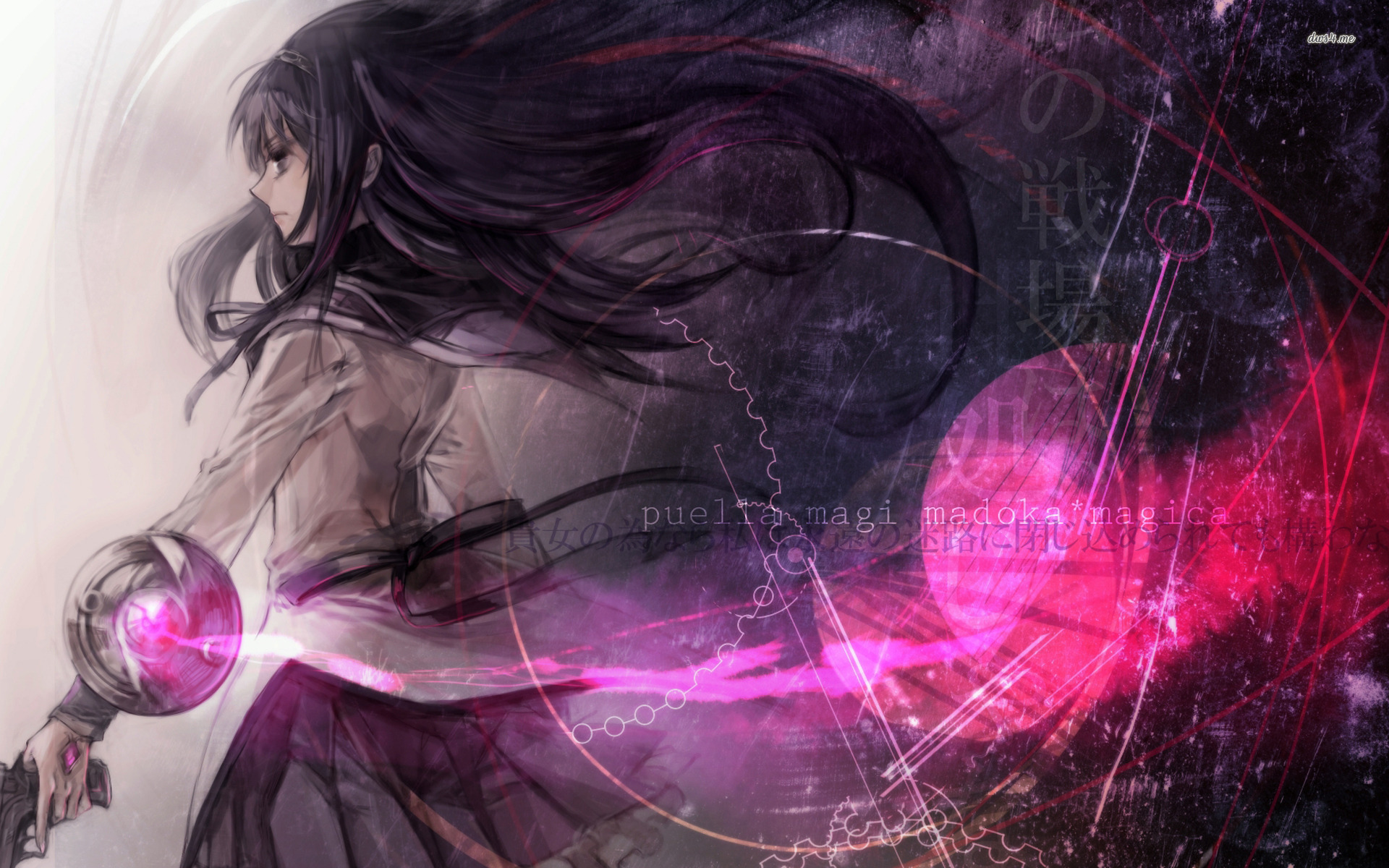 Homura Akemi - Madoka Magica Wallpaper Homura , HD Wallpaper & Backgrounds