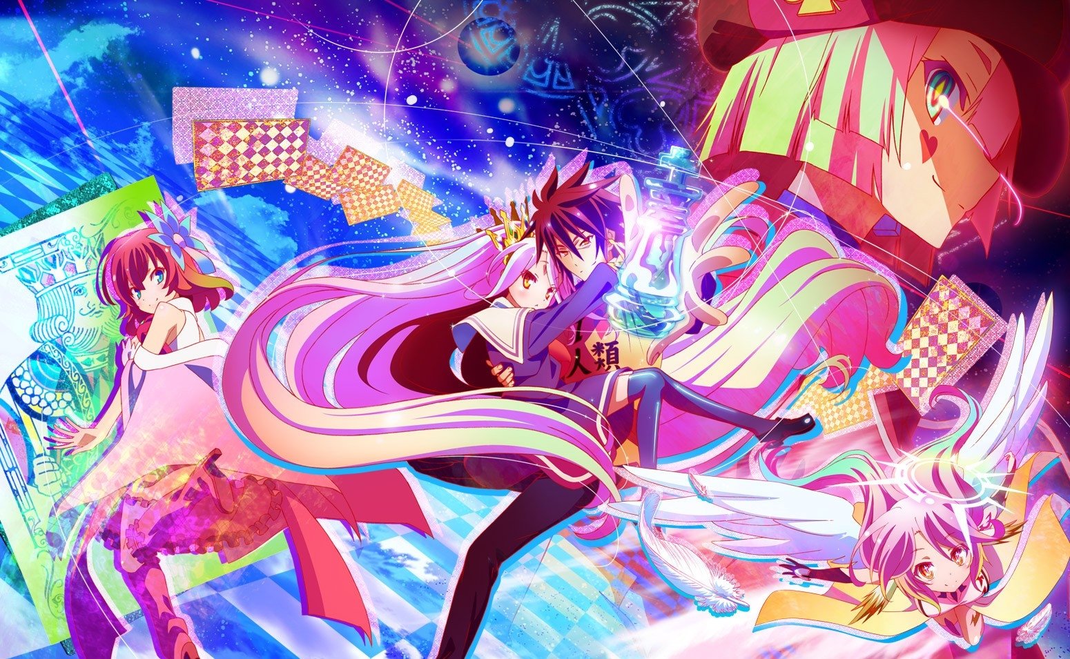 Hd Wallpaper - No Game No Life Saison 2 , HD Wallpaper & Backgrounds