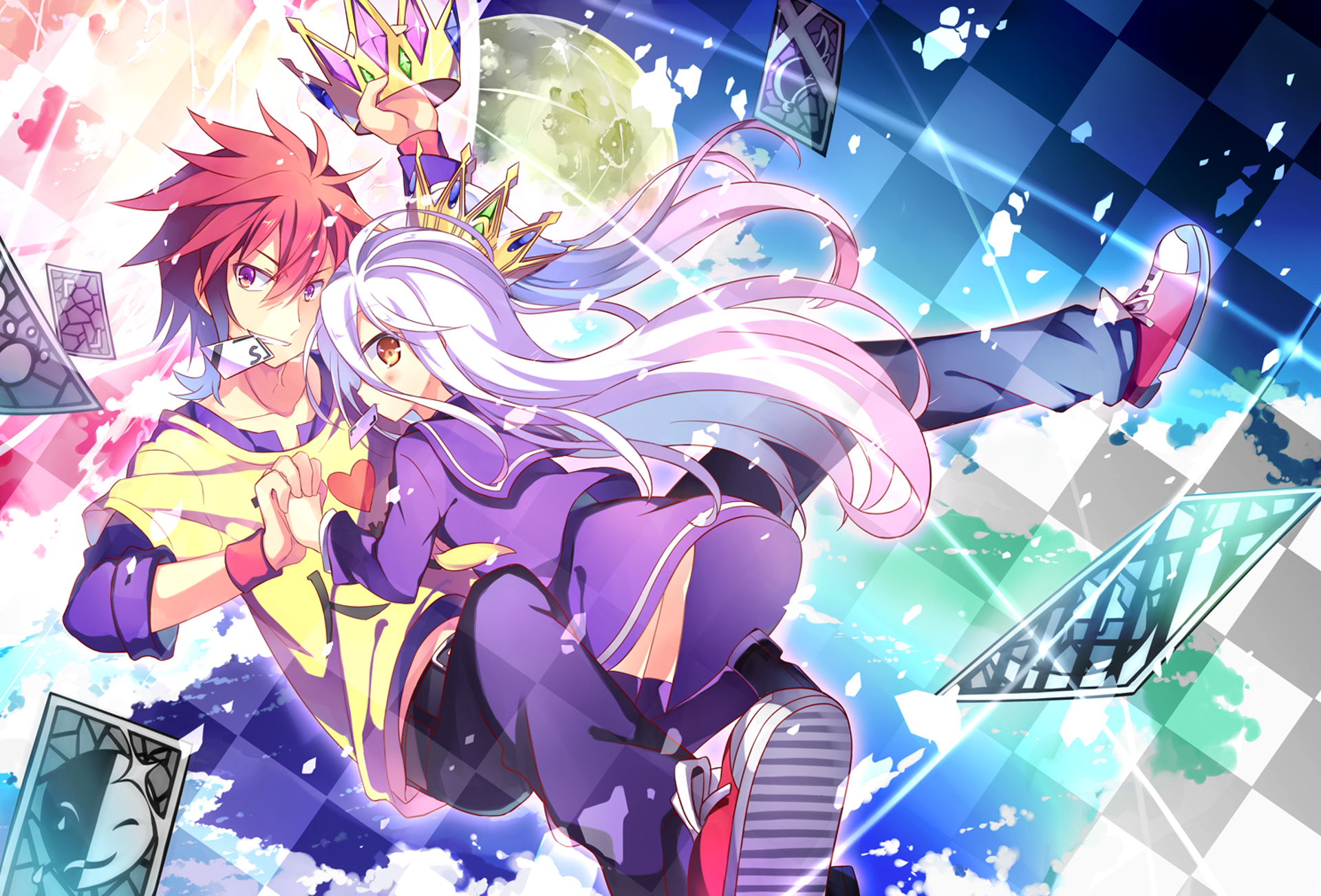 Game No Life - No Game No Life 游戏 人生 , HD Wallpaper & Backgrounds