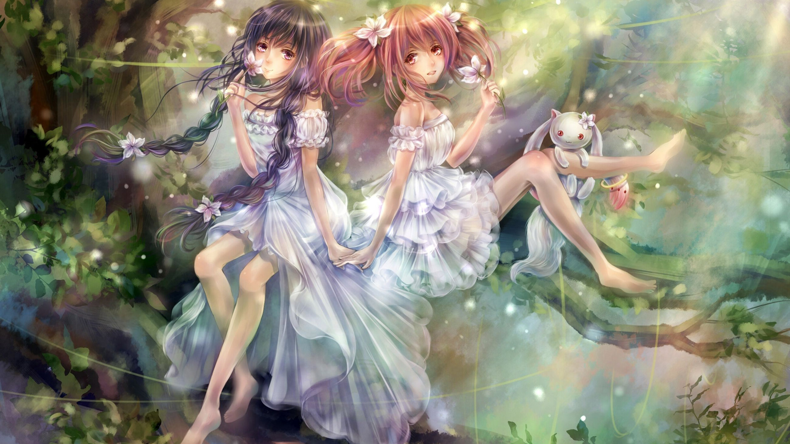 Puella Magi Madoka Magica Background - Madoka Magica Anime Wallpapers 1080p , HD Wallpaper & Backgrounds