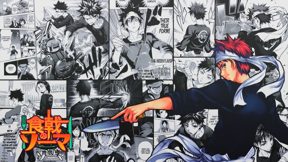 Wallpaper Shokugeki No Soma, Yukihira Soma, Redhead, - Shokugeki No Soma Season 4 , HD Wallpaper & Backgrounds
