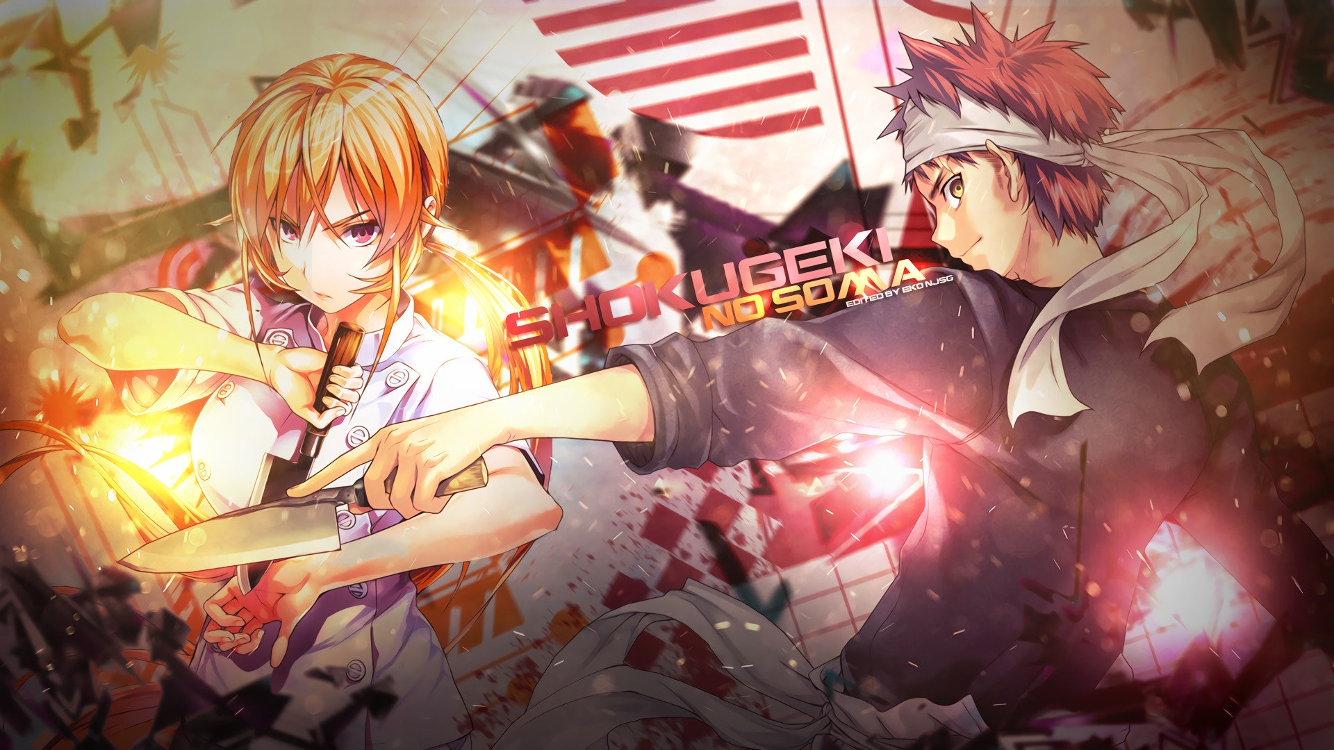 18 Anime Wallpaper - Shokugeki No Soma Fanart , HD Wallpaper & Backgrounds