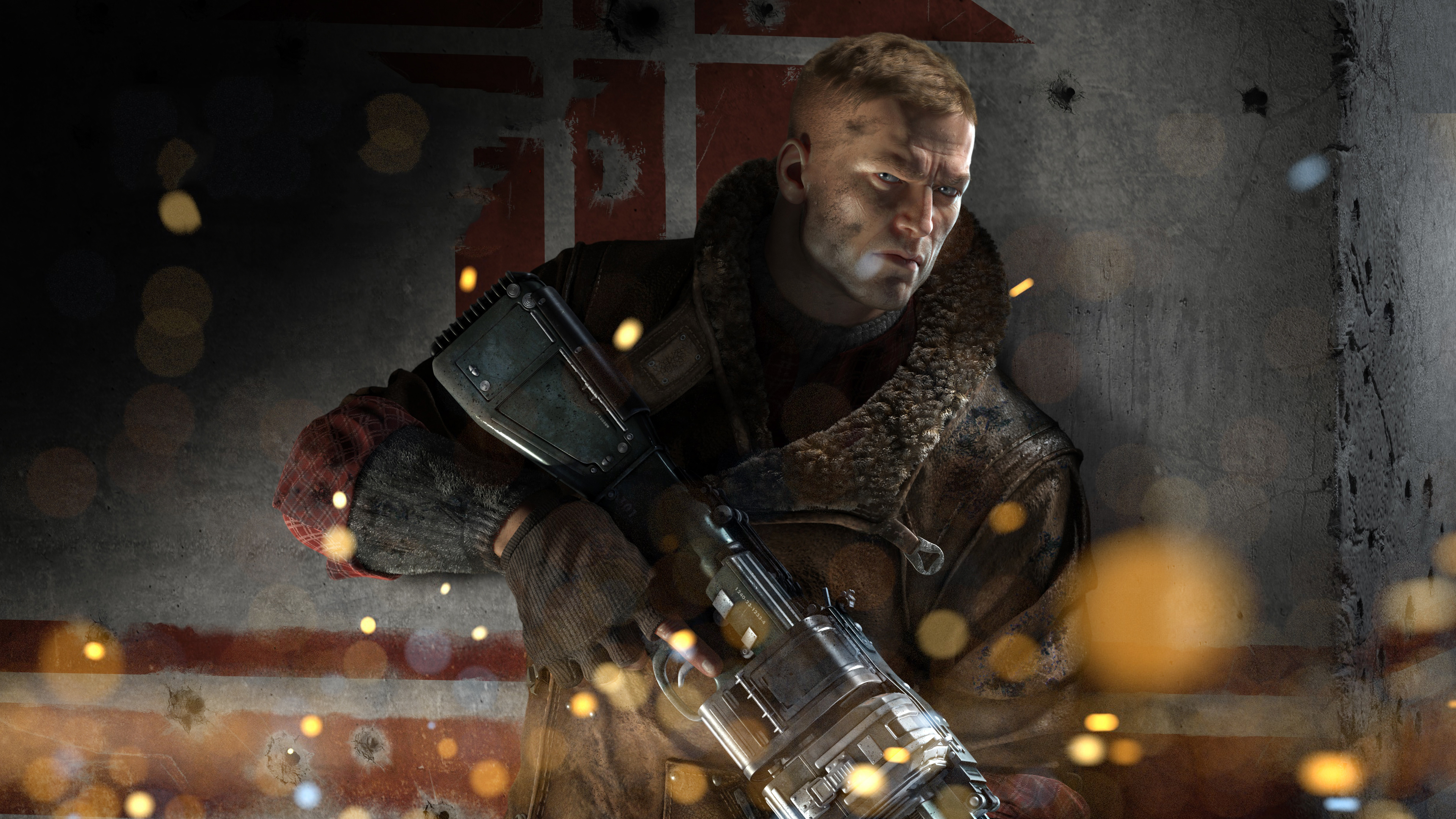 Wolfenstein 2 The New Colossus 4k - Wolfenstein Ii The New Colossus , HD Wallpaper & Backgrounds
