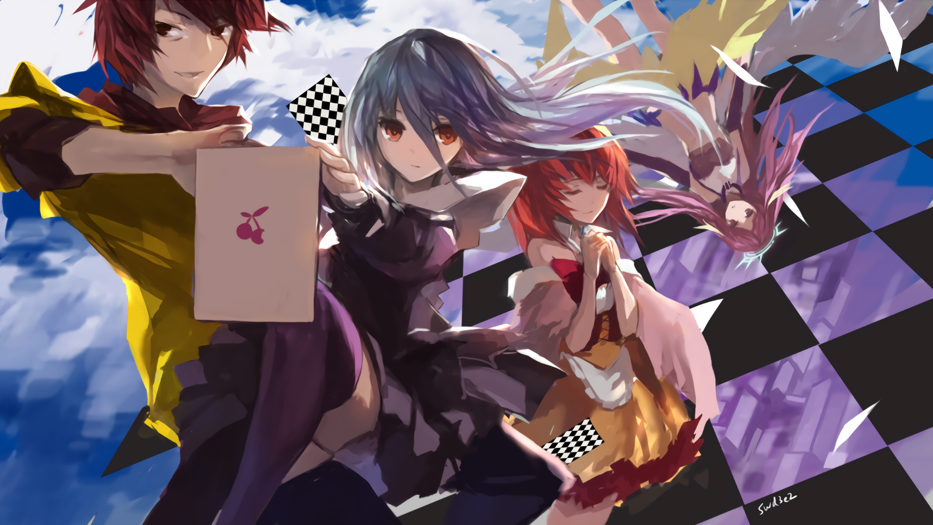 No Game No Life Swd3e2 Shiro Sora Wallpaper No Game No