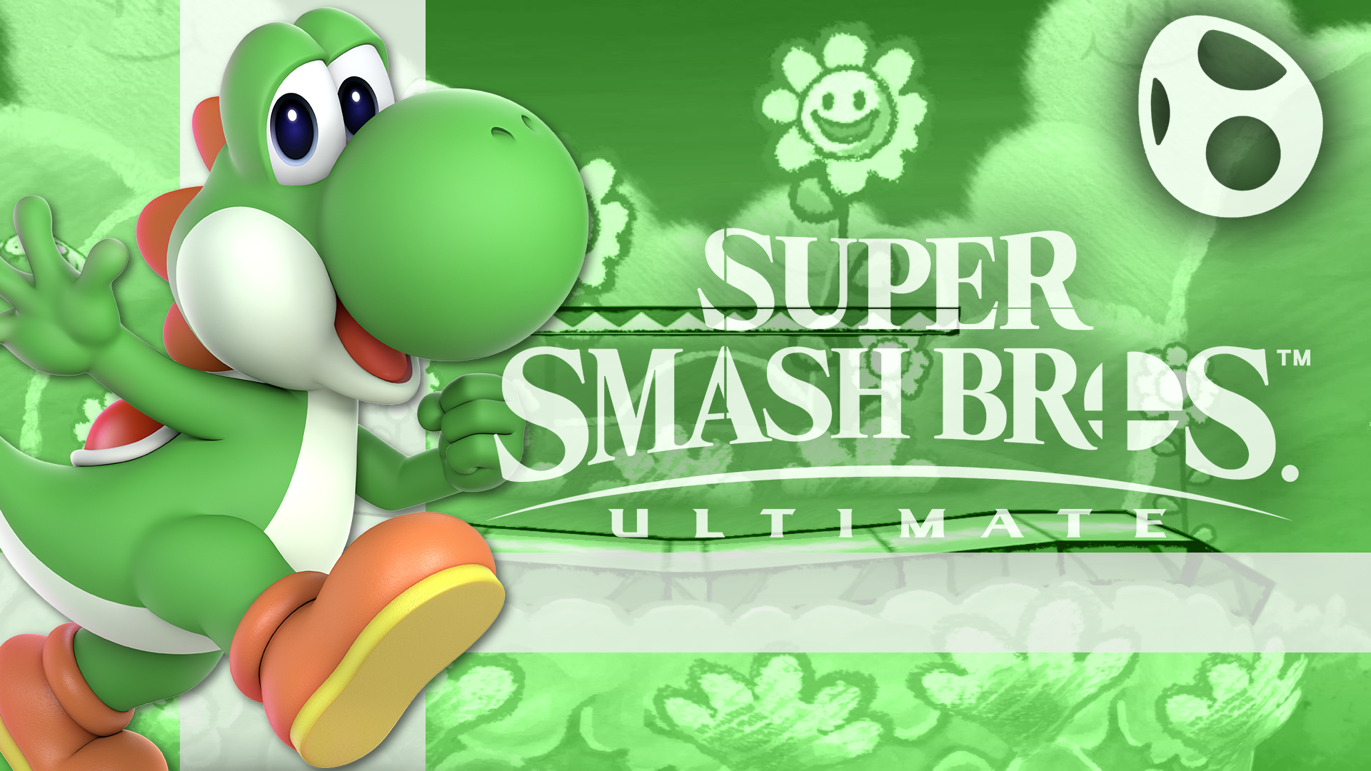 Yoshi - Super Smash Bros Ultimate Pass , HD Wallpaper & Backgrounds
