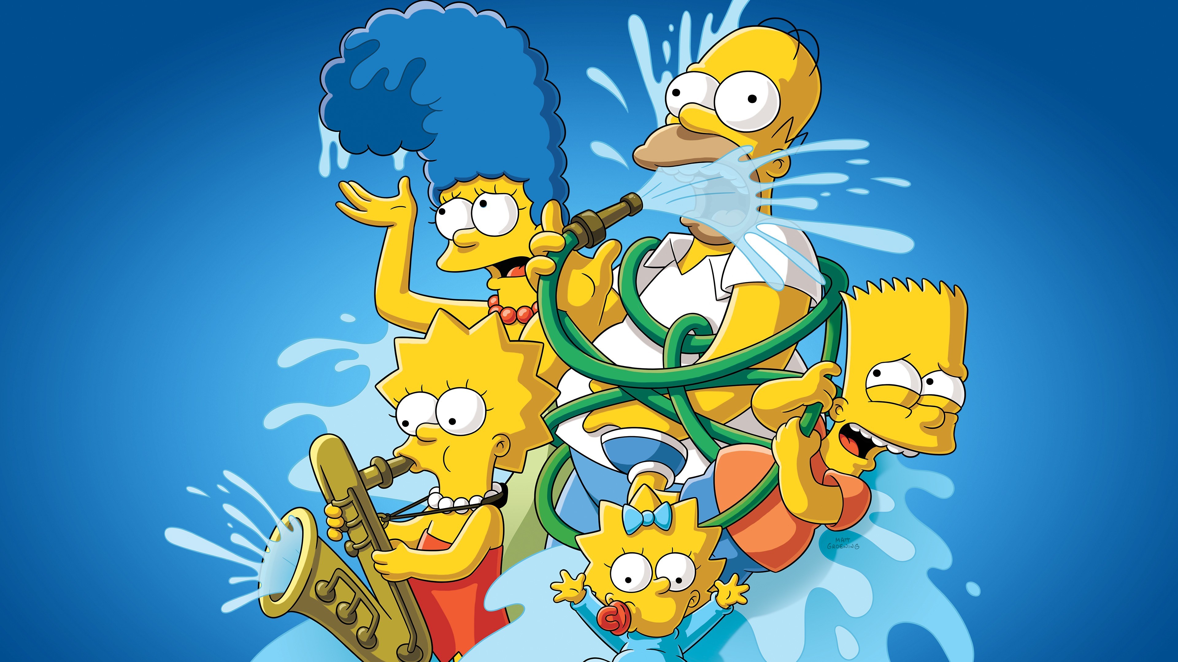 Sad Simpsons Iphone Wallpaper - Los Simpson Wallpaper 4k , HD Wallpaper & Backgrounds