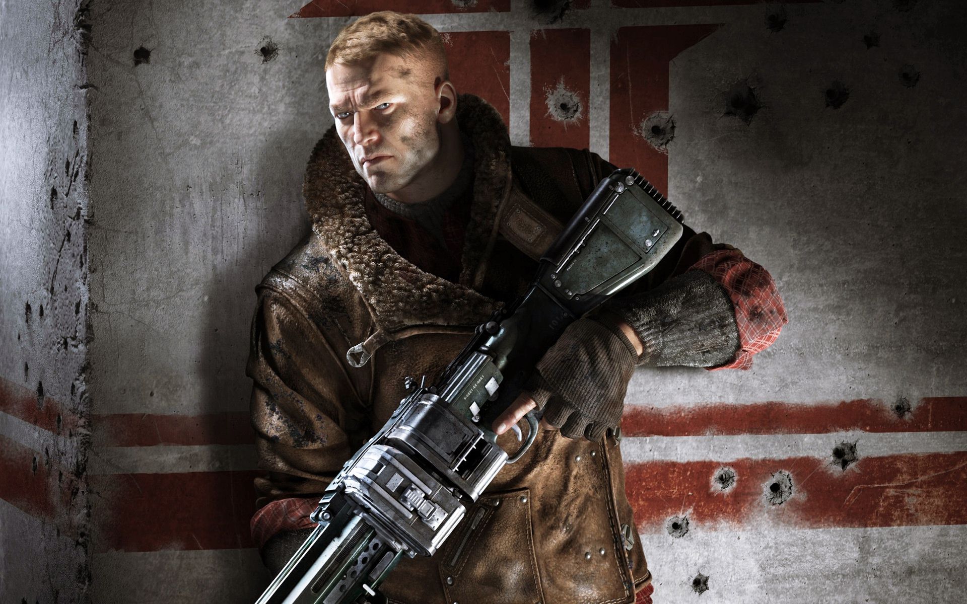 Download - William Blazkowicz New Colossus , HD Wallpaper & Backgrounds
